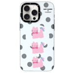 Polka Dot Pink Cat