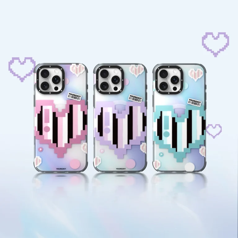 قاب YOUNGKIT یانگ کیت Color-Changing Pixel Heartbeat Magsafe