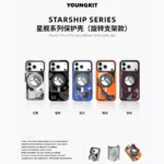 قاب YOUNGKIT یانگ کیت StarShip 360° Spin Magnetic Stand Magsafe