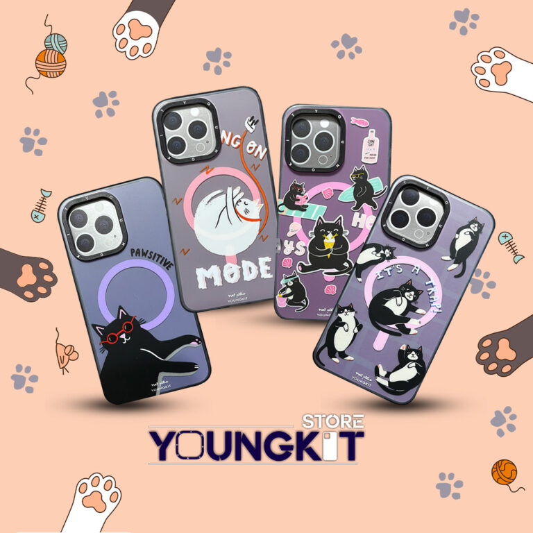 قاب YOUNGKIT یانگ کیت Nat Eliia Cat Series Magsafe