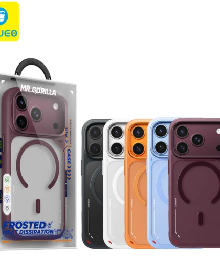 قاب BLUEO بلوو Frosted Heat Dissipation Anti-Slip STAND Magnetic استند شونده مگ سيف