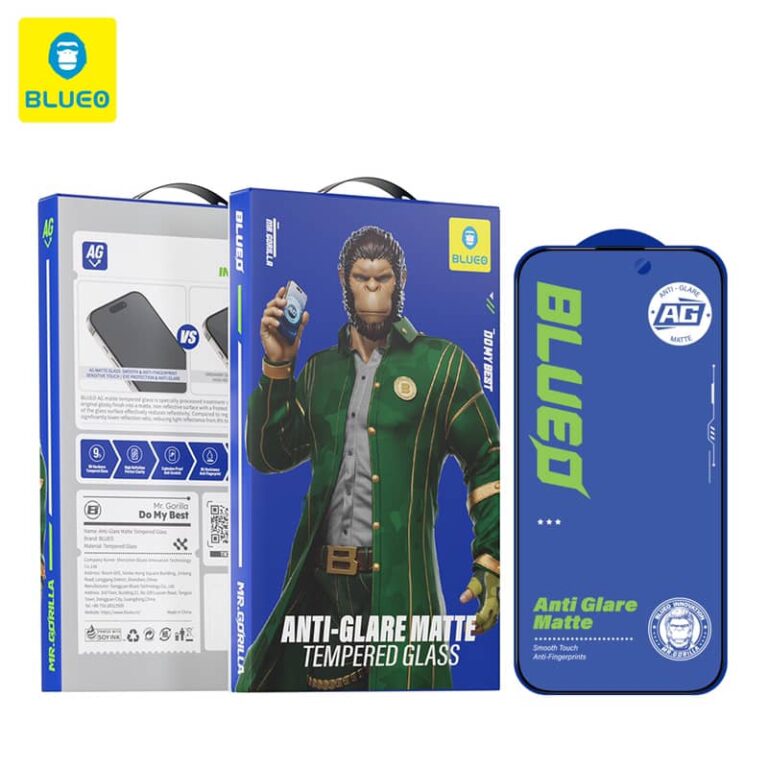 گلس محافظ صفحه BLUEO بلو Full Cover Anti Glare Matte مات