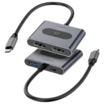 هاب تایپ سی Powerology پاورلوژی Powerology 4-in-1 USB-C Multi-Function HUB