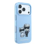 قاب KARL LAGERFELD کارل لاگرفلد Smooth MagSafe Transparent Karl & Choupette Bodies Sketch