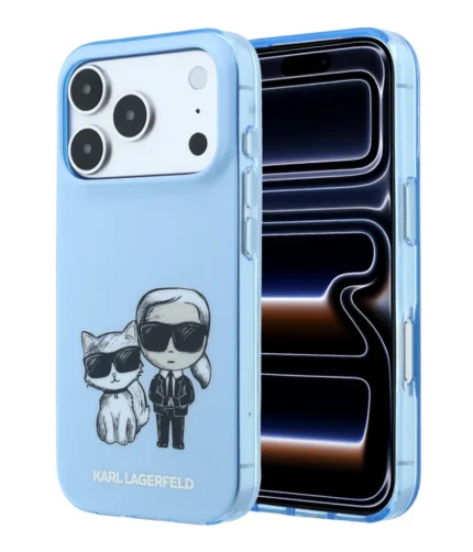 قاب KARL LAGERFELD کارل لاگرفلد Smooth MagSafe Transparent Karl & Choupette Bodies Sketch