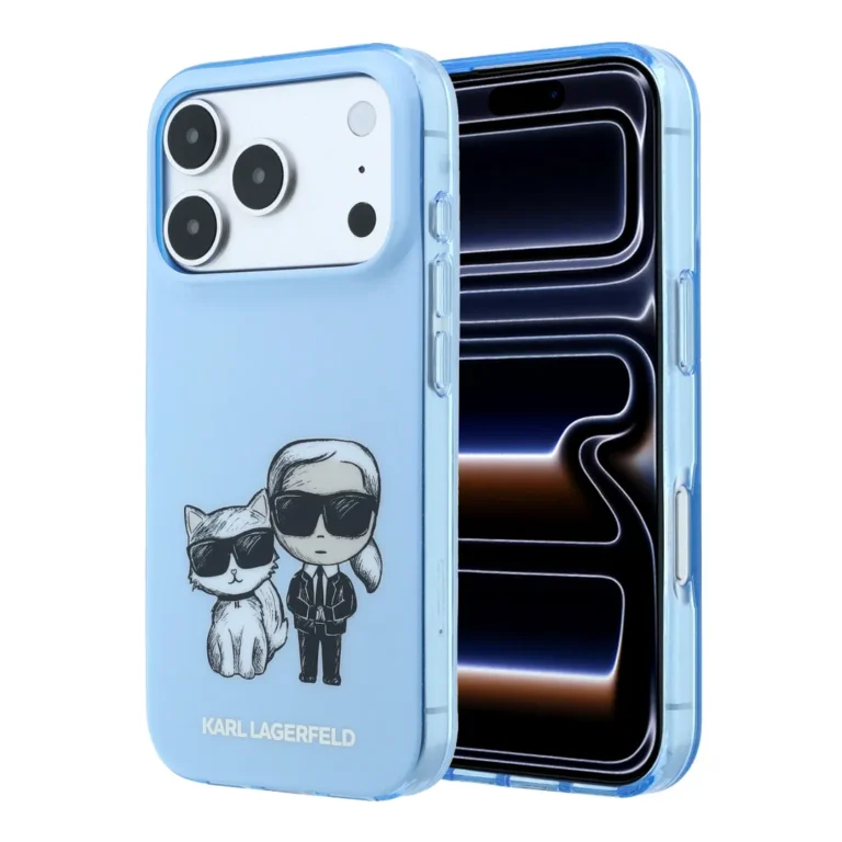 قاب KARL LAGERFELD کارل لاگرفلد Smooth MagSafe Transparent Karl & Choupette Bodies Sketch