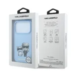قاب KARL LAGERFELD کارل لاگرفلد Smooth MagSafe Transparent Karl & Choupette Bodies Sketch
