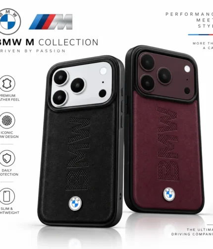 قاب BMW بی ام وِ Vertical Metal Wordmark and Propeller Logo