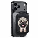 قاب NIMMY نیمی شفاف و استند مگنتی Big Eye Cute Pets Series Magnetic Crystal Clear