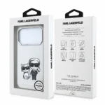 قاب KARL LAGERFELD کارل لاگرفلد Smooth MagSafe Transparent Karl & Choupette Bodies Sketch