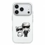 قاب KARL LAGERFELD کارل لاگرفلد Smooth MagSafe Transparent Karl & Choupette Bodies Sketch