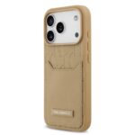 قاب KARL LAGERFELD کارل لاگرفلد PU Grained Case With Card Holder & Monogram Hot Stamped Pattern