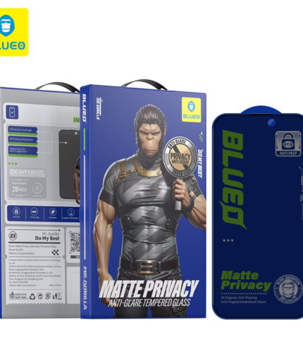 گلس محافظ صفحه BLUEO بلو Full Cover Anti-Peep Privacy Matte مات پرایوسی