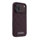 قاب KARL LAGERFELD کارل لاگرفلد Grained PU Hard Case With Magnetic مگ سیف
