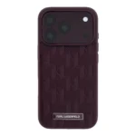 قاب KARL LAGERFELD کارل لاگرفلد Grained PU Hard Case With Magnetic مگ سیف