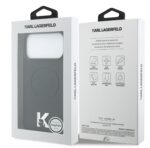 قاب KARL LAGERFELD کارل لاگرفلد Grained MagSafe , Embossed Ring & Kameo Logo
