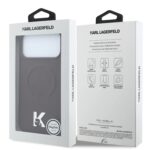 قاب KARL LAGERFELD کارل لاگرفلد Grained MagSafe , Embossed Ring & Kameo Logo