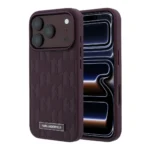 قاب KARL LAGERFELD کارل لاگرفلد Grained PU Hard Case With Magnetic مگ سیف