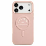 قاب KARL LAGERFELD کارل لاگرفلد Embossed PU Hard Case Magnetic
