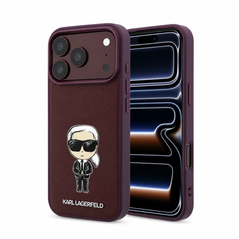 قاب KARL LAGERFELD کارل لاگرفلد Smooth PU Ikonik Sketch Hard